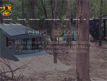 Tablet Screenshot of campodolobo.com
